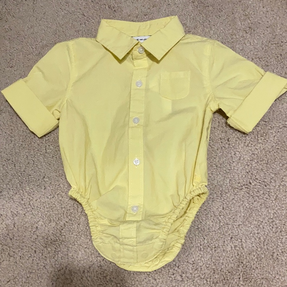 NWT Janie & Jack Oxford Onesie